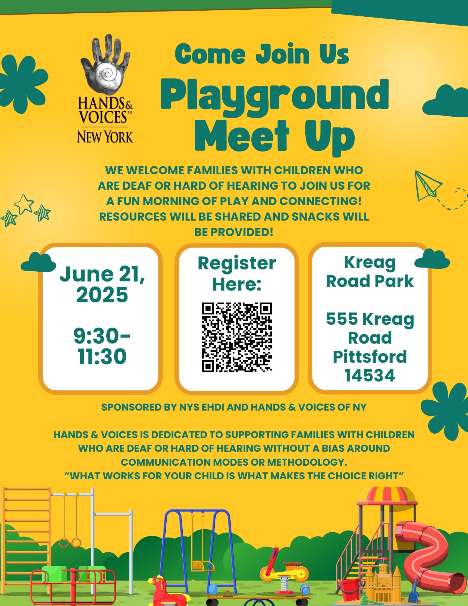 Flyer - Kreag Road Park