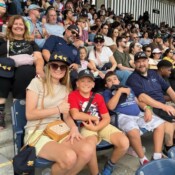 Image of HVNY fans at the Yankees stadium